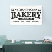 Schattige Oma's keuken Bakkerij decor banner (Beurs)