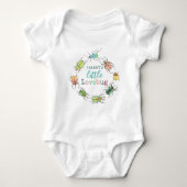 Schattige Oma's Little Lovebug Custom Romper (Voorkant)