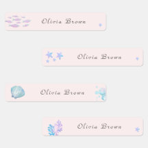 Schattige onder het zee Day Care School Naam Kledi