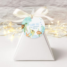 Schattige onder het Zee Ocean Animals Party voor L