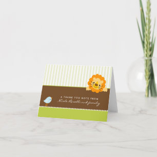 Schattige online foto (van binnen) Hartelijk dank. Bedankkaart