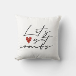 Schattige ontwerp van comfortabele offerte kussen