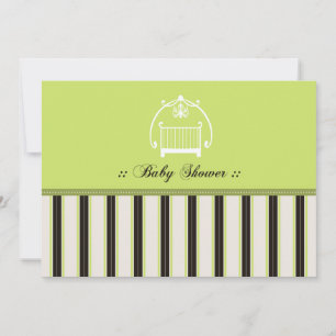 Schattige Ontwerper Baby shower Uitnodiging : 02