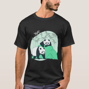 schattige opgevulde dieren Panda T-shirt