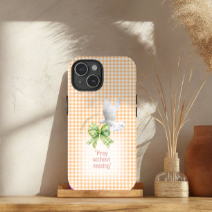 Schattige Oranje Geruite Groene Coquette Duif Bijb
