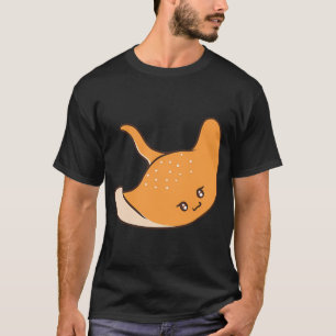 Schattige oranje pijlstaartrog t-shirt