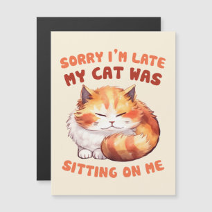 Schattige Oranje Tabby Cat- Sorry dat ik te laat b