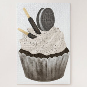 Schattige Oreo Cupcake Puzzels 