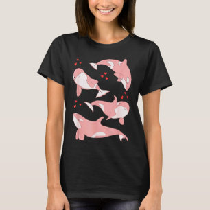 Schattige Orka Wal Mariene Bioloog Zee Dieren Vale T-shirt