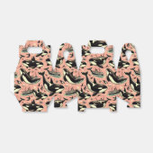 Schattige  orkapatroon bedankdoosjes (Uitgevouwen)