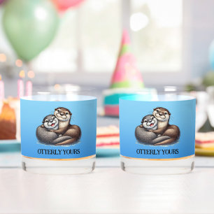 Schattige: Ottering Yours Always en Furever Whisky Glas