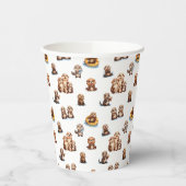 Schattige otters! papieren bekers (Links)