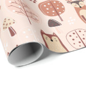 Schattige oxen en deer cadeaupapier (Rol Hoek)