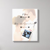 Schattige paar aangepaste foto canvas afdruk (Voorkant)