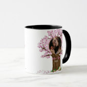 Schattige paar aangepaste foto mok (Voorkant rechts)