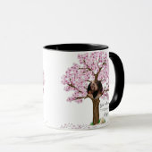 Schattige paar aangepaste foto mok (Voorkant rechts)