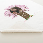 Schattige paar aangepaste foto sherpa deken (3/4)