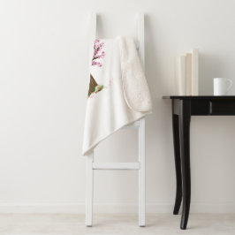 Schattige paar aangepaste foto sherpa deken