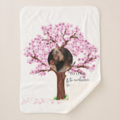 Schattige paar aangepaste foto sherpa deken (Voorkant)