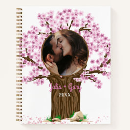 Schattige paar Custom Photo Journals Notitieboek