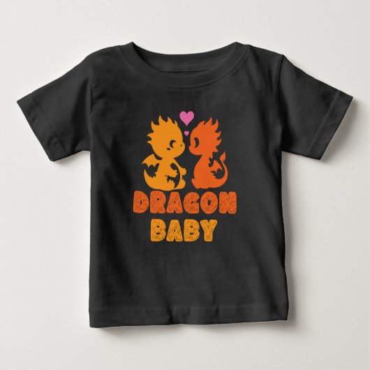 Schattige paar Dragon Baby (Voorkant)