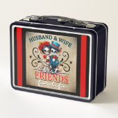 Schattige paar suikerschedel (Achterkant)