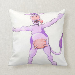 Schattige Paarse leapenkool Kussen
