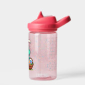 Schattige, paashaas dinosaurus waterfles (Links)