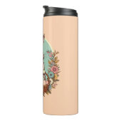 Schattige,  paashaas/ei/mand thermosbeker (Geroteerd rechts)