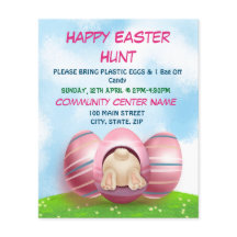 Schattige paasmakerij met roze strepen en rooster