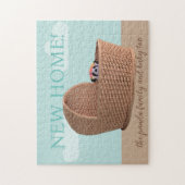 Schattige Panda Beer Nieuw Home Jigsaw Puzzel (Verticaal)