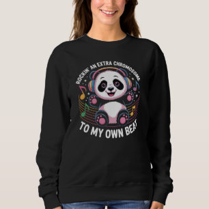 Schattige panda grappige citaten trui