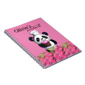 Schattige Panda Journal of Notitieboek (Rechterzijde)