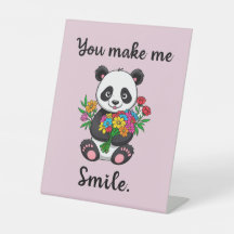 Schattige Panda Maakt Me Aan Het Lachen