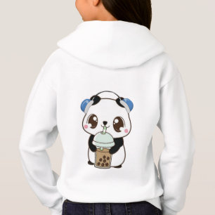 Schattige Panda met Bubble Tea