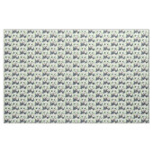 Schattige Panda Pair & Bamboe Waterverf Pattern Stof (Yard (91,4 cm))