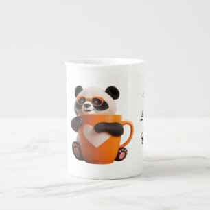 Schattige Panda Print Mok