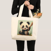 schattige panda tas (Voorkant (product))