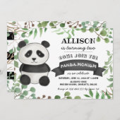 Schattige Panda verjaardagsfeestje | Pandamoniumst Kaart (Voorkant / Achterkant)