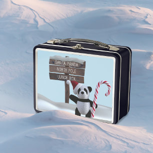 Schattige Pandabeer Noordpool Kinderen Kerstcadeau