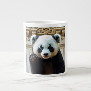 Schattige Pandavibes Extra Grote Beker