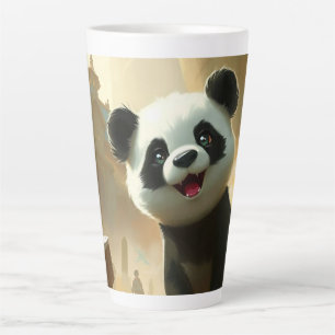 Schattige Pandavibes Latte Mok