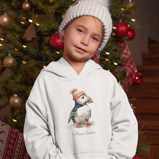 Schattige Papegaaiduiker Kerst Kust Kinderkleding