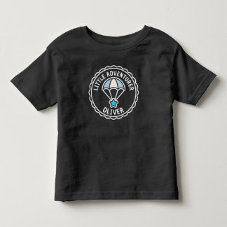 Schattige parachute & ster kleine avonturier Kinder Shirts