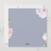 Schattige Pasen Feestdagenkaart (Achterkant)