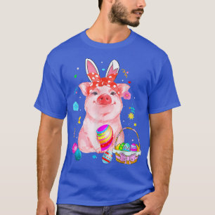 Schattige Pasen met paasbroodrooster T-shirt