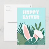 Schattige Paskaart Feestdagenkaart (Voorkant / Achterkant)