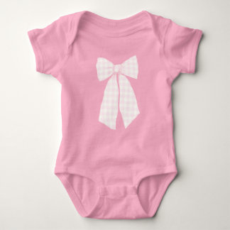 Schattige Pastel lint strik roze Romper