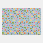 Schattige pastel Monster Mash Inpakpapier Vel (Voorkant 3)