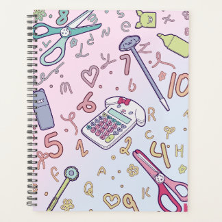 Schattige Pastel Planner Journal
